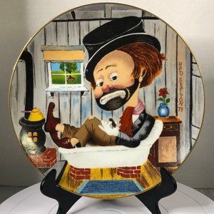 Freddie in the Bathtub by Red Skelton Plate
